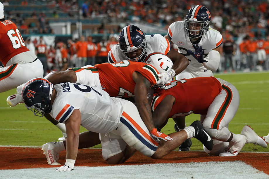 Virginia Miami Football